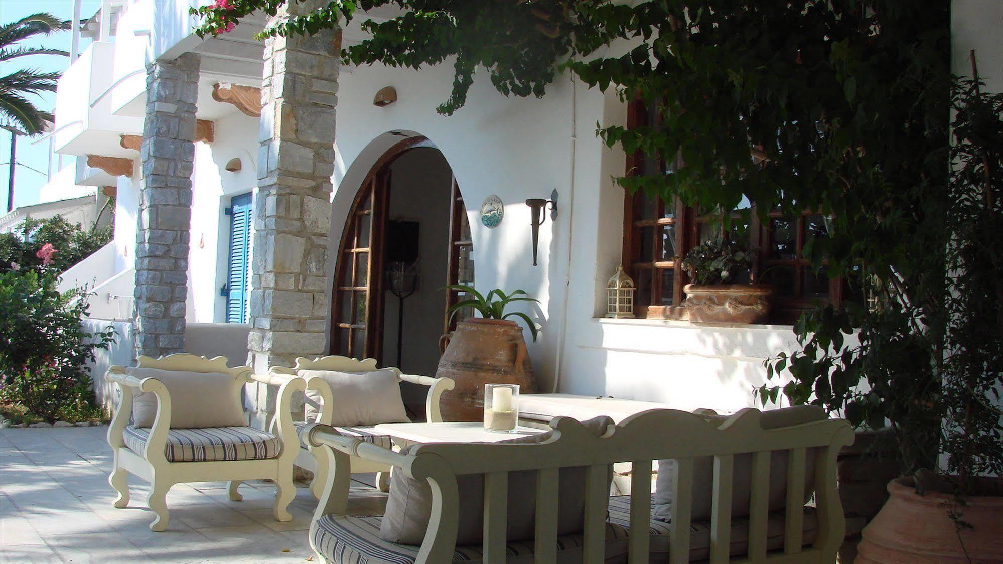Galatis Beach Hotel Alikí Exterior foto